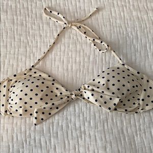 Eberjey polka dot bikini top